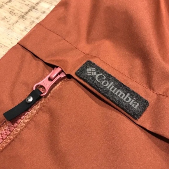 Columbia waterproof spring jacket ROSE DUST color outdoors adventure windbreaker - Picture 4 of 7